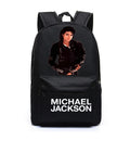 Michael Jackson School bag Travel Backpack Canvas Shoulder bag Michael Jackson Gifts