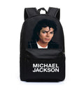Michael Jackson School bag Travel Backpack Canvas Shoulder bag Michael Jackson Gifts